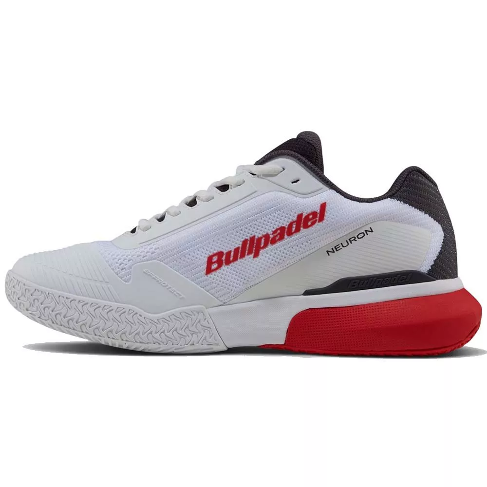 Chaussures Bullpadel Neuron 26I Blanc / Rouge