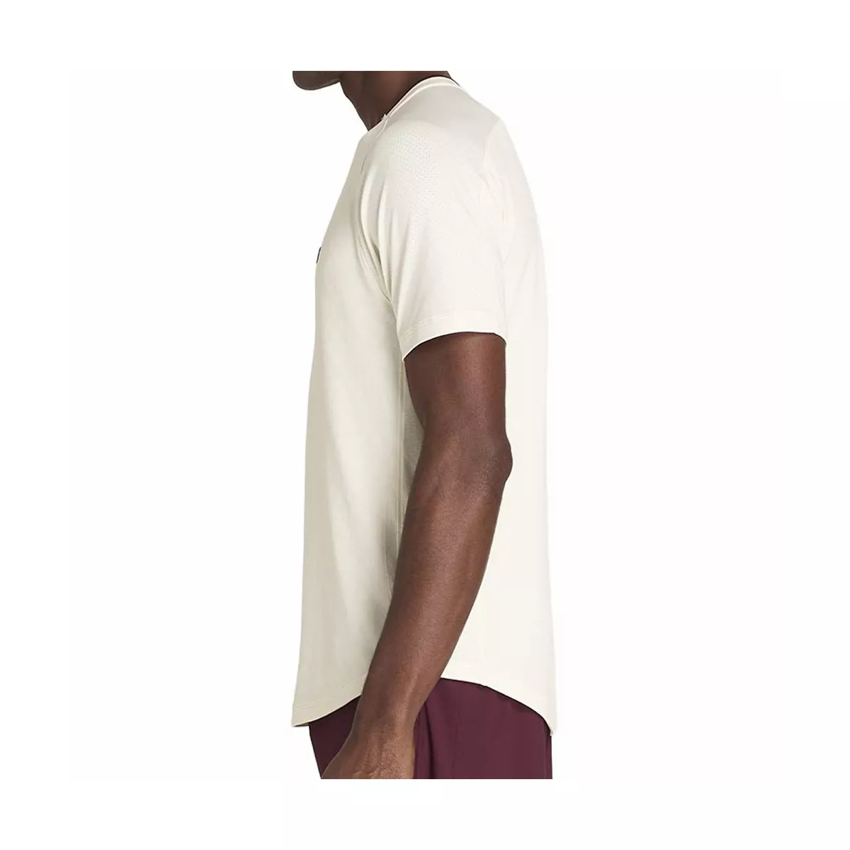 T-shirt Wilson Serve Out Homme Blanc cassé