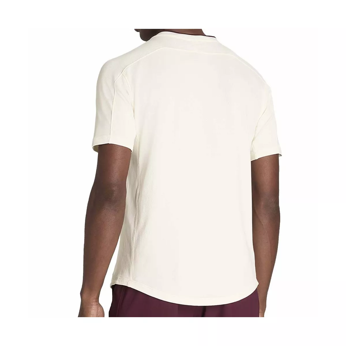 T-shirt Wilson Serve Out Homme Blanc cassé