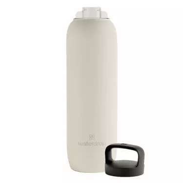 Gourde Thermo Waterdrop Blanc crème