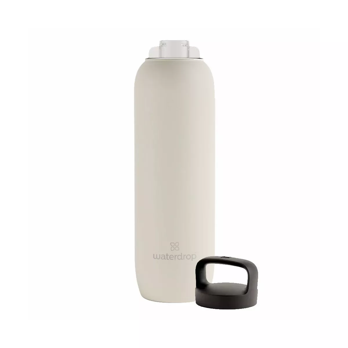 Gourde Thermo Waterdrop Blanc crème