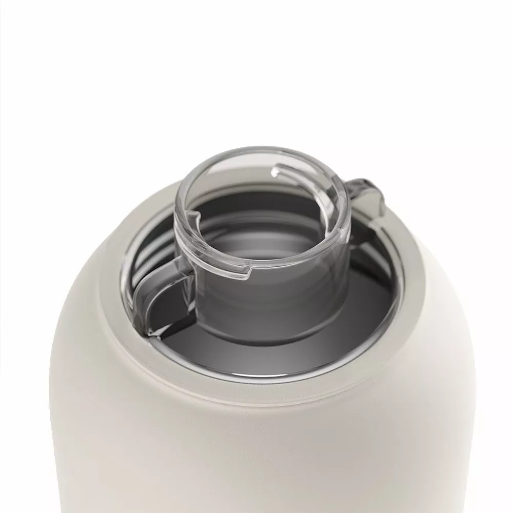 Gourde Thermo Waterdrop Blanc crème