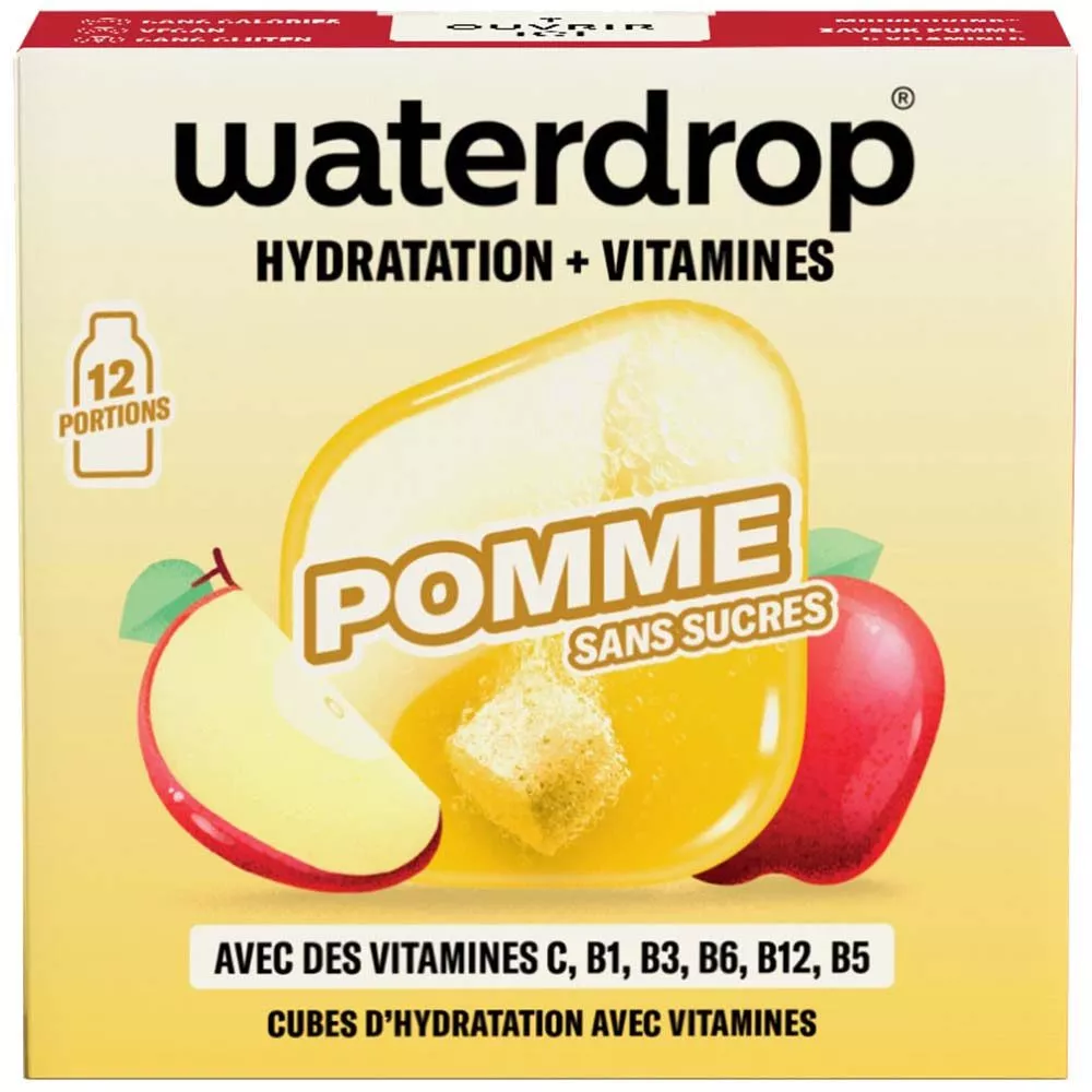 Microdrink Waterdrop Pomme x12
