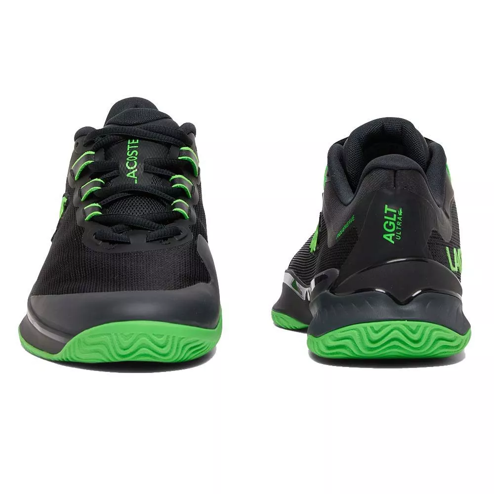 Chaussures Lacoste AG-LT Ultra Clay Noir / Vert