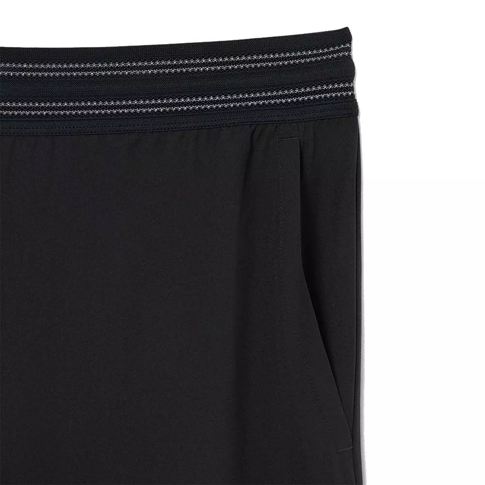 Short Lacoste Tennis Ultra Dry Réfléchissant Noir