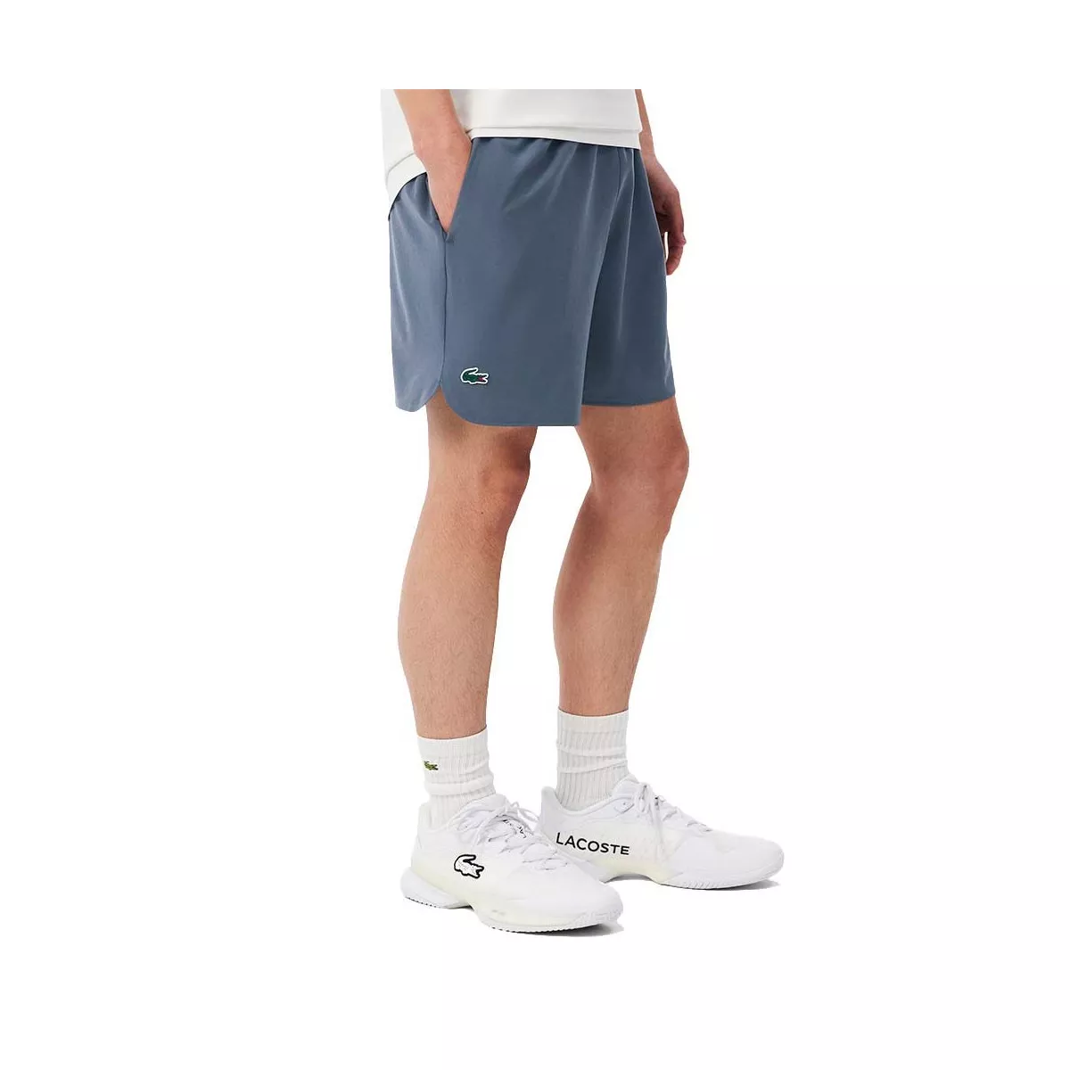 Short Lacoste x Novak Djokovic On Court Gris