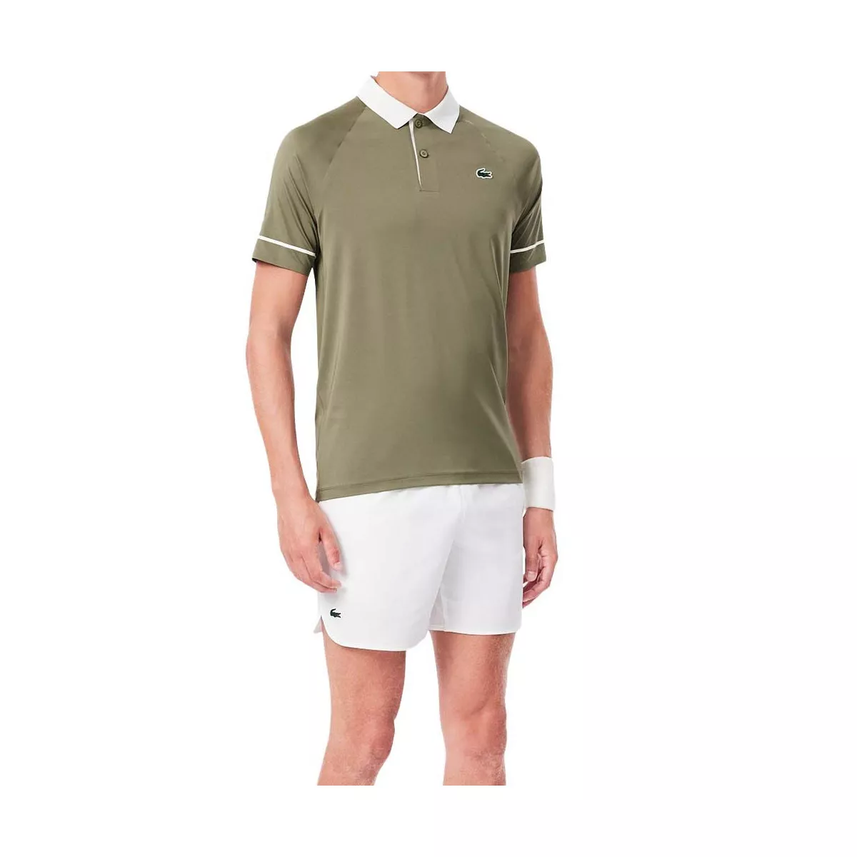 Short Lacoste x Novak Djokovic On Court Blanc