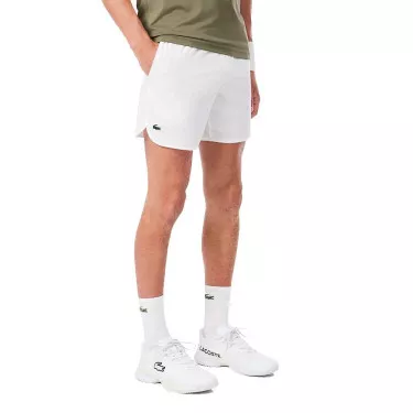 Short Lacoste x Novak Djokovic On Court Blanc