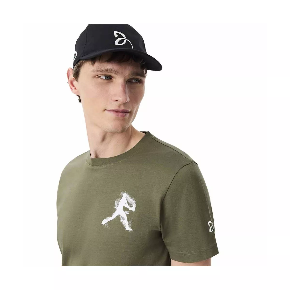 Pack T-Shirt + Casquette Lacoste Tennis x Novak Djokovic Kaki