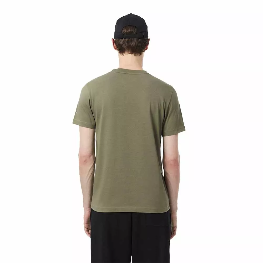 Pack T-Shirt + Casquette Lacoste Tennis x Novak Djokovic Kaki