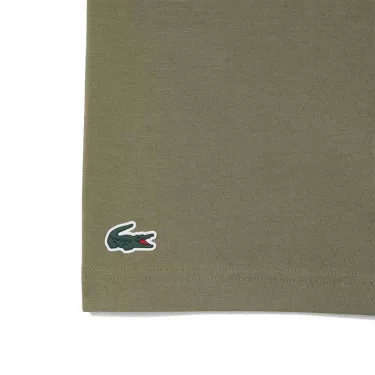 Pack T-Shirt + Casquette Lacoste Tennis x Novak Djokovic Kaki