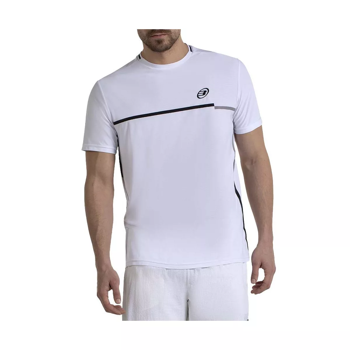 T-shirt de padel Bullpadel Teloi Blanc