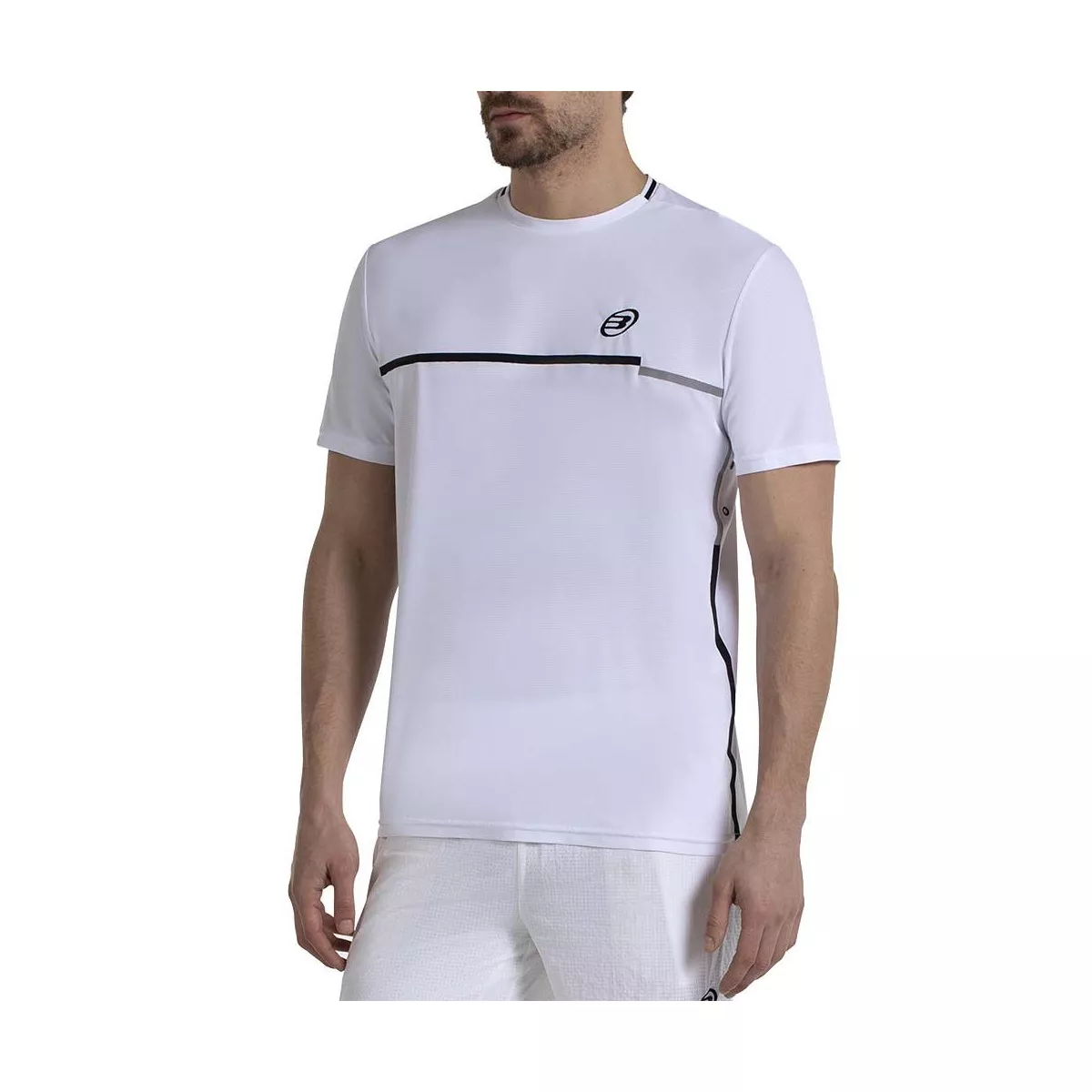 T-shirt de padel Bullpadel Teloi Blanc