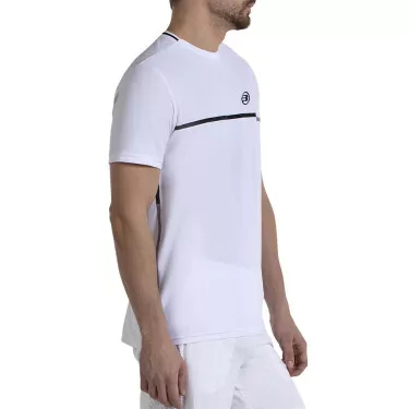 T-shirt de padel Bullpadel Teloi Blanc