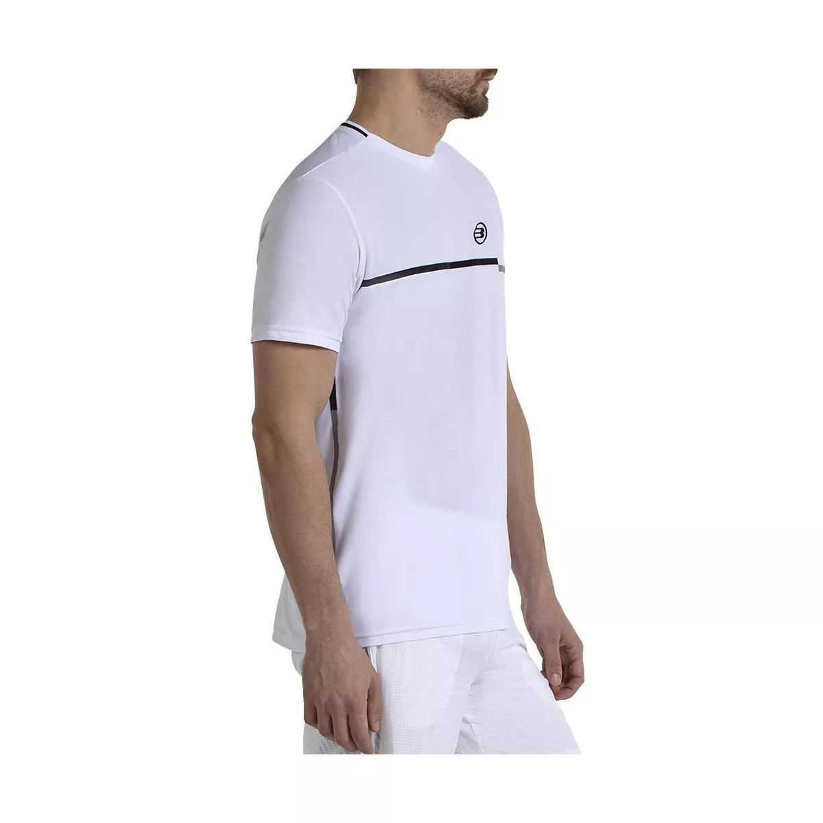 T-shirt de padel Bullpadel Teloi Blanc