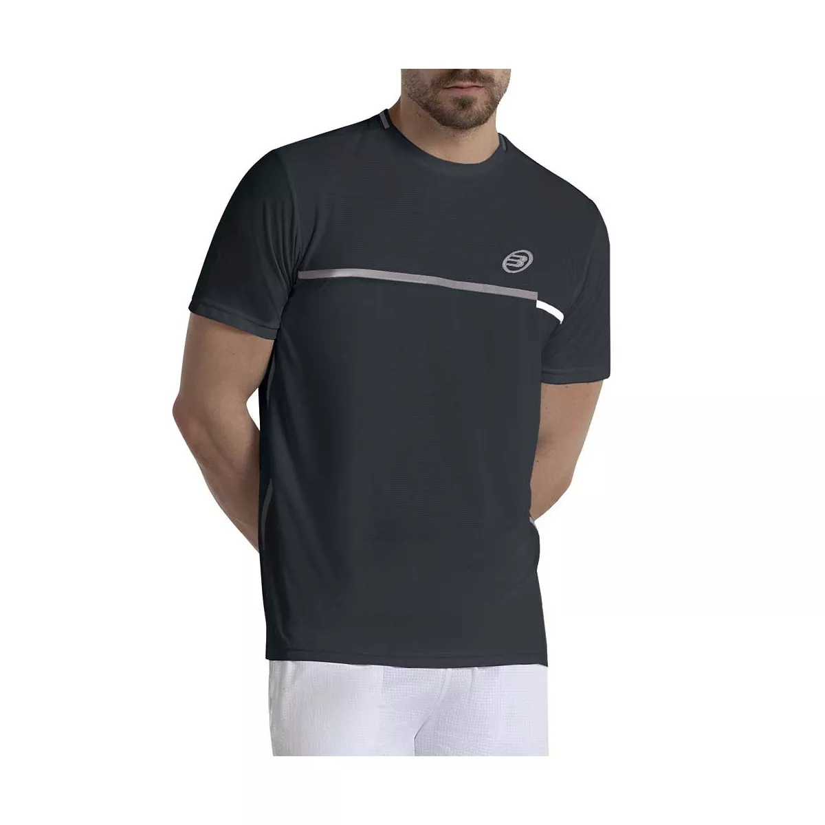 T-shirt de padel Bullpadel Teloi Noir