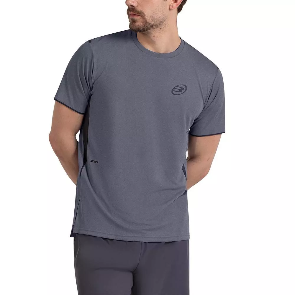 T-shirt de padel Bullpadel Mensa Graphite