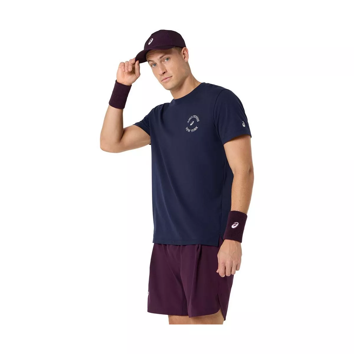 T-Shirt Asics Game Seasonal Graphic Bleu marine