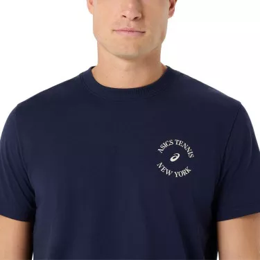 T-Shirt Asics Game Seasonal Graphic Bleu marine