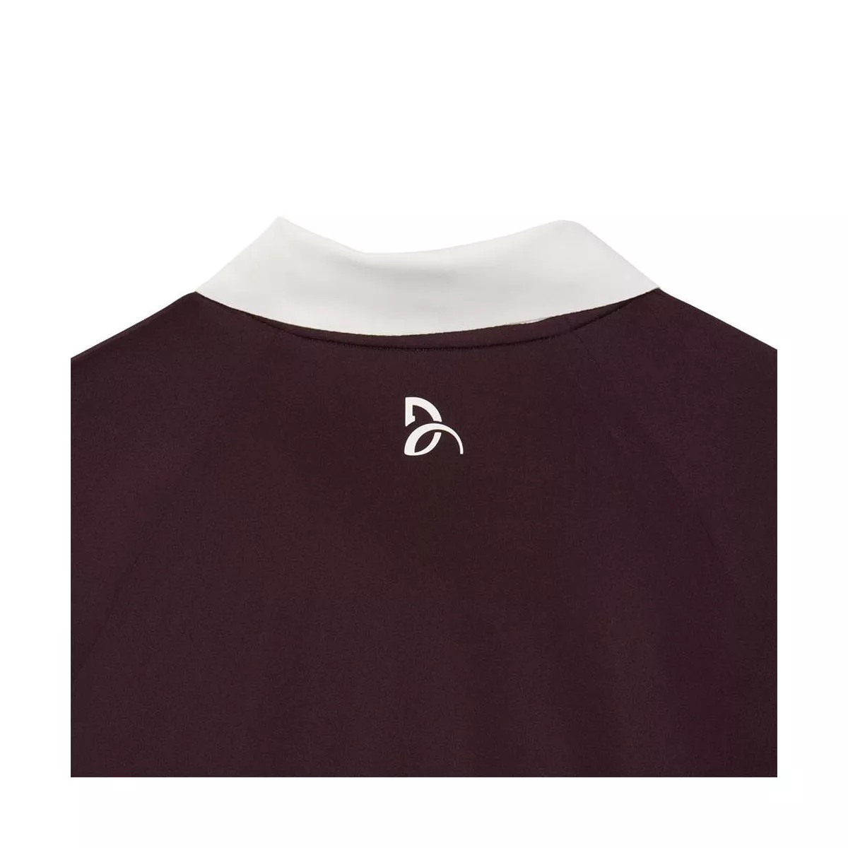 Polo Lacoste Tennis Novak Djokovic On Court Marron / Blanc